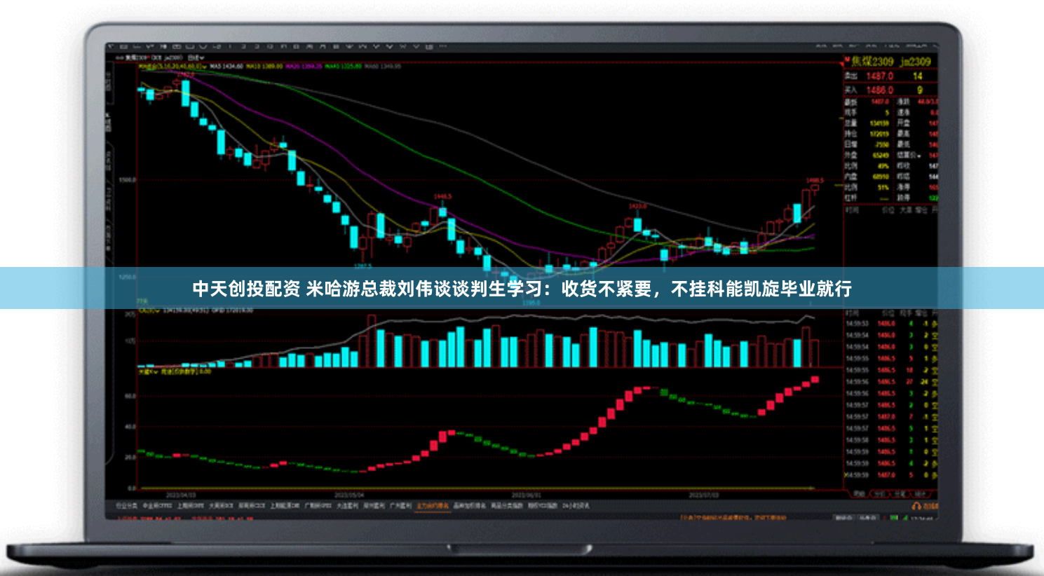 中天创投配资 米哈游总裁刘伟谈谈判生学习：收货不紧要，不挂科能凯旋毕业就行