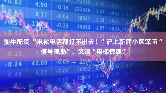 鼎牛配资 “求救电话都打不出去!”沪上新建小区深陷“信号孤岛”,又遭“电梯惊魂”