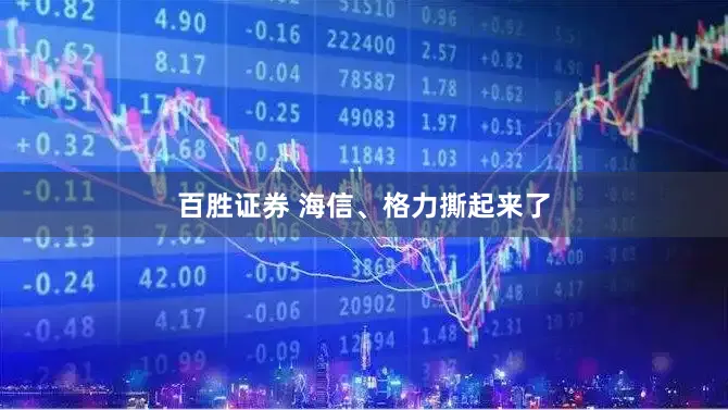 百胜证券 海信、格力撕起来了